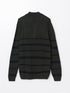LC Waikiki Turtle Neck Long Sleeve Striped Men's Tricot Sweater